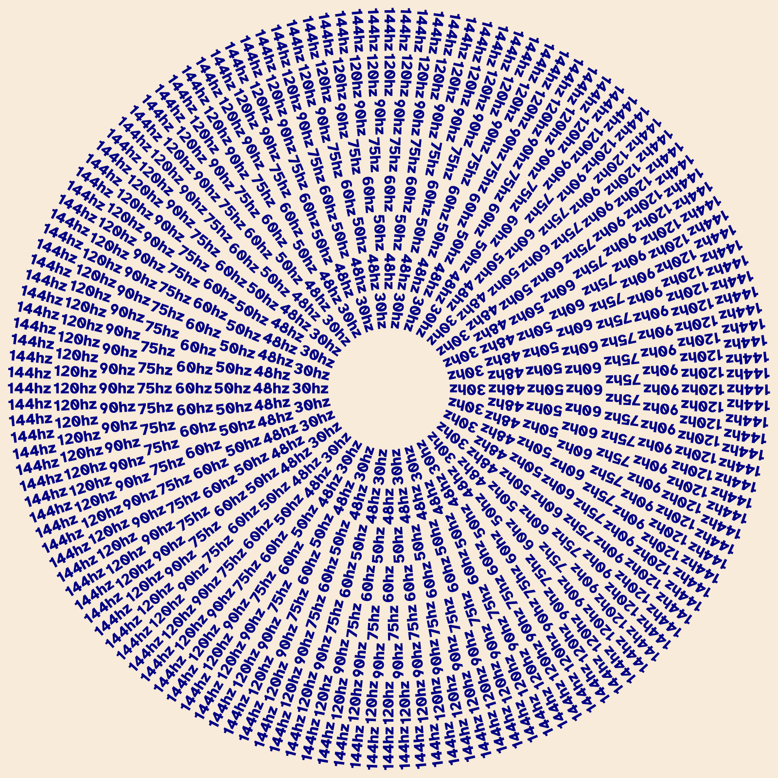 A zoetrope-like disc covered with numbers carefully arranged in patterns. As it spins, the viewer's refresh rate remains visually stable amidst a flurry of other dancing numbers.